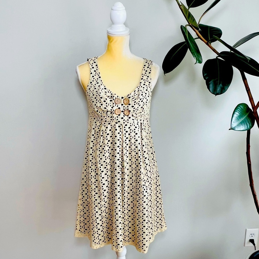 Anthropologie Weston Wear sleeveless eyelet dress
